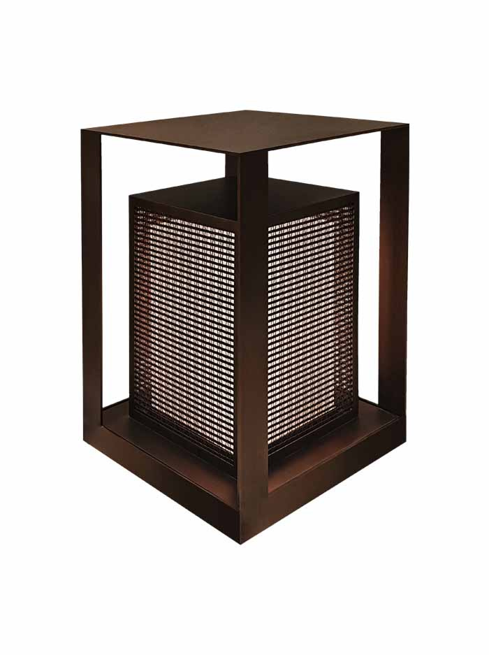 Pandora bronze IP65 floor lamp