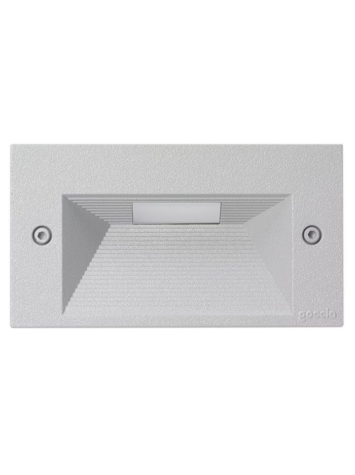 STRETTO LED horizontaal FRONT aluminium - Wandlampen