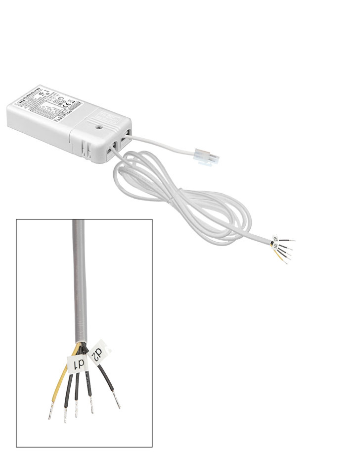 DRIVER DALI MINI MULTI 700mA 2.1-19.6W excl. Connector - Voedingen