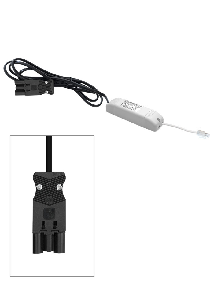 DRIVER fase aan en afsnij MINI MULTI 350mA 0,7-16,8W GST18 - Voedingen