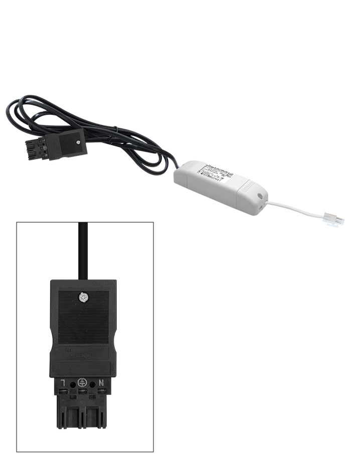 DRIVER fase aan en afsnij MINI MULTI 350mA 0,7-16,8W WINSTA - Voedingen