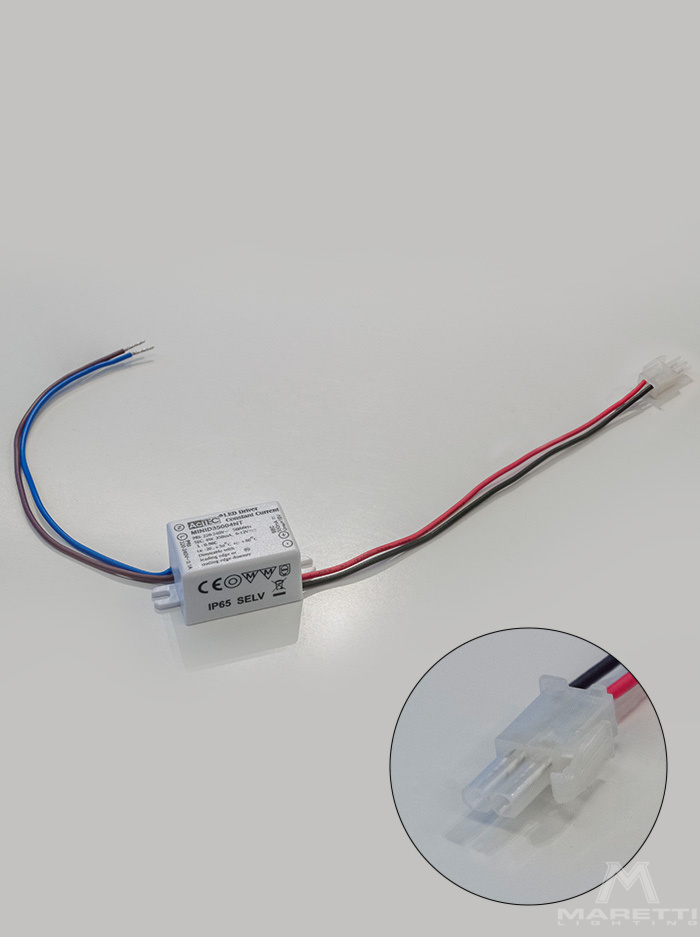 Driver fase aan en afsnij dimbaar 350ma