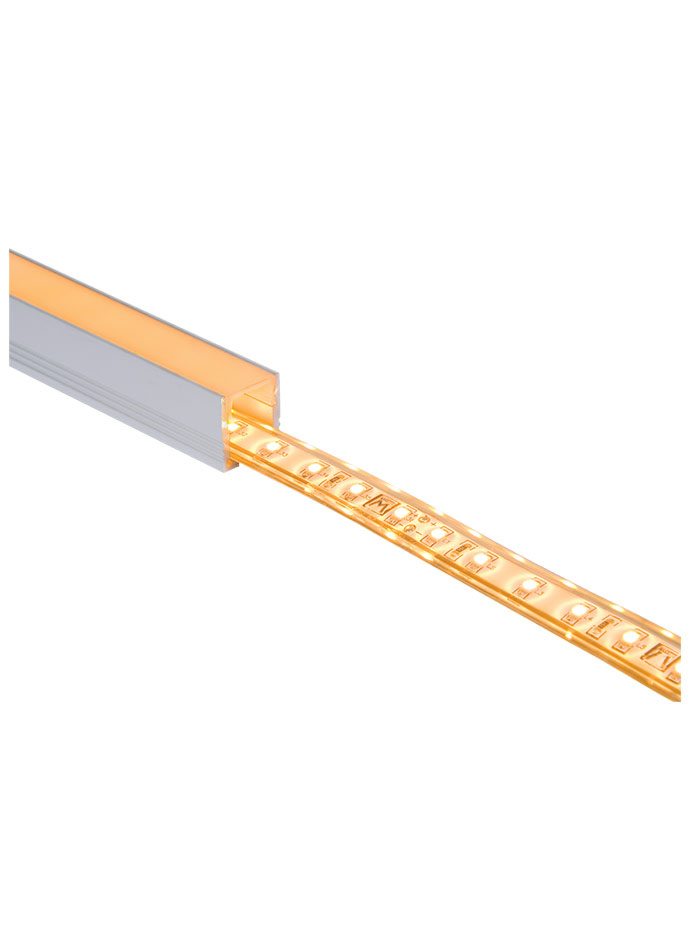 NED-LED profile 3 meter aluminum - Profielen NED-LED