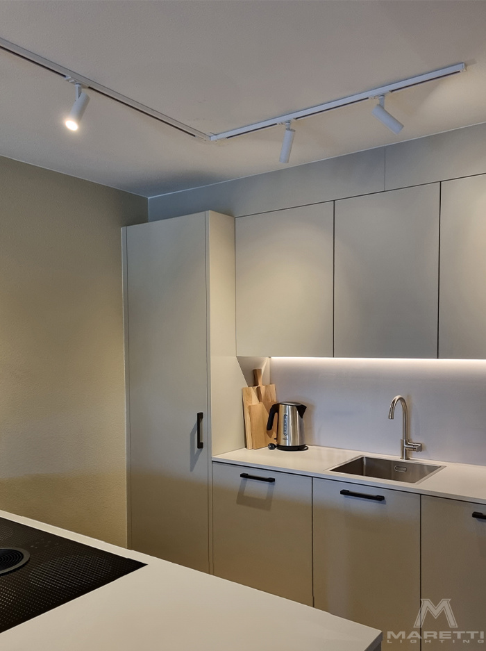 Railset 2 meter wit inclusief 4 spots en lichtbronnen