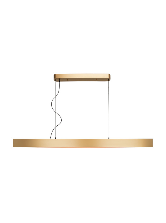 THIN hanging lamp 45W 2700K gold - Hanglampen