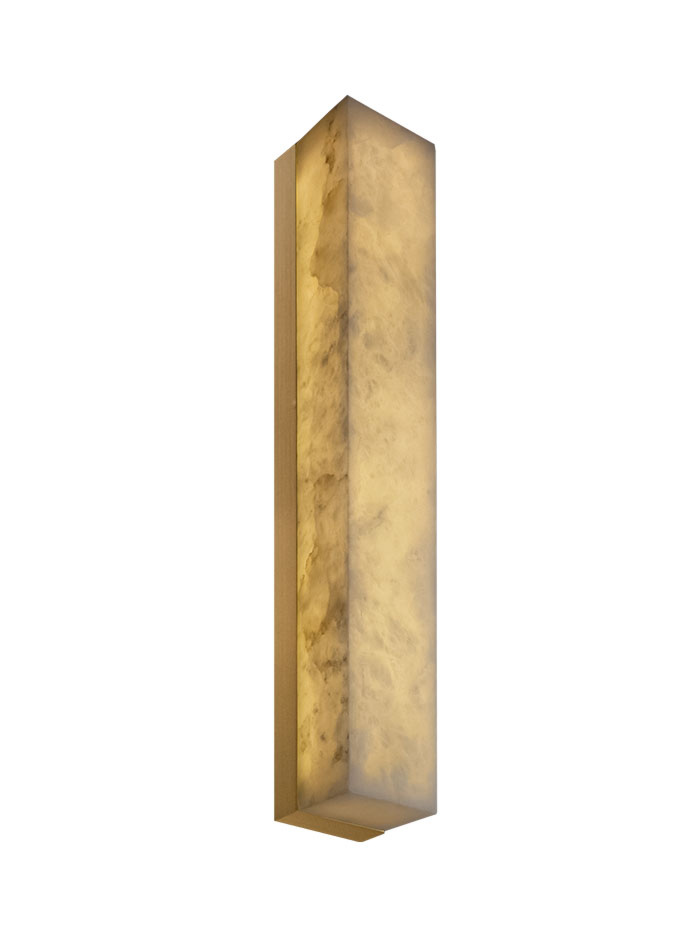 Belluno wandlamp 18W 3000K messing dimbaar