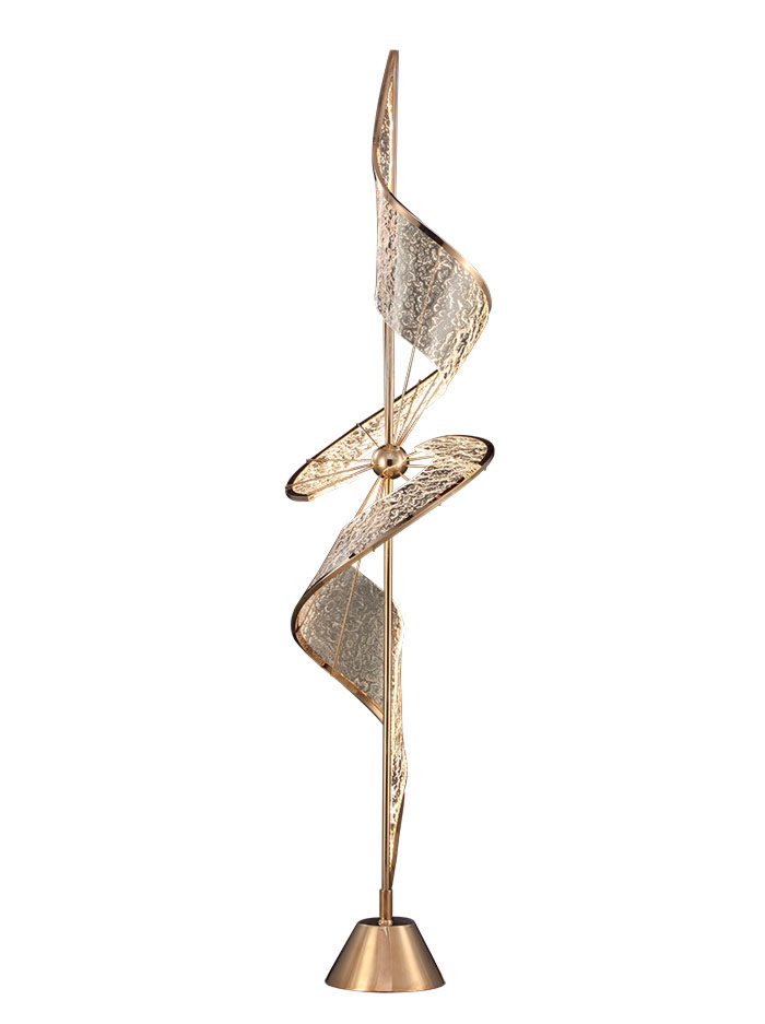 CIVITA tafellamp 19W 3000K goud d:30cm dimbaar - Tafellampen