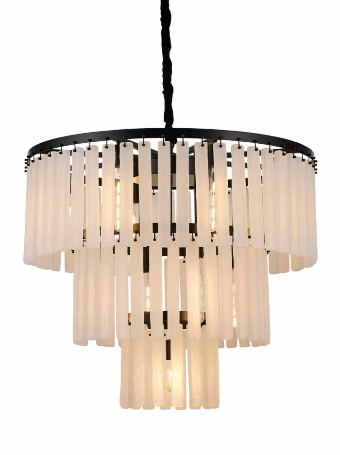 Strati kroon 13-lichts zwart