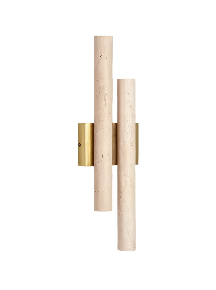 Rico wandlamp travertin