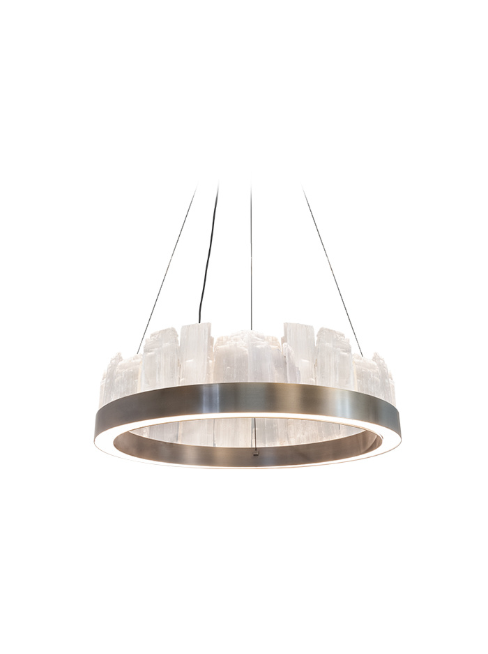 Blakes 42W bronze chandelier designed by Eric Kuster