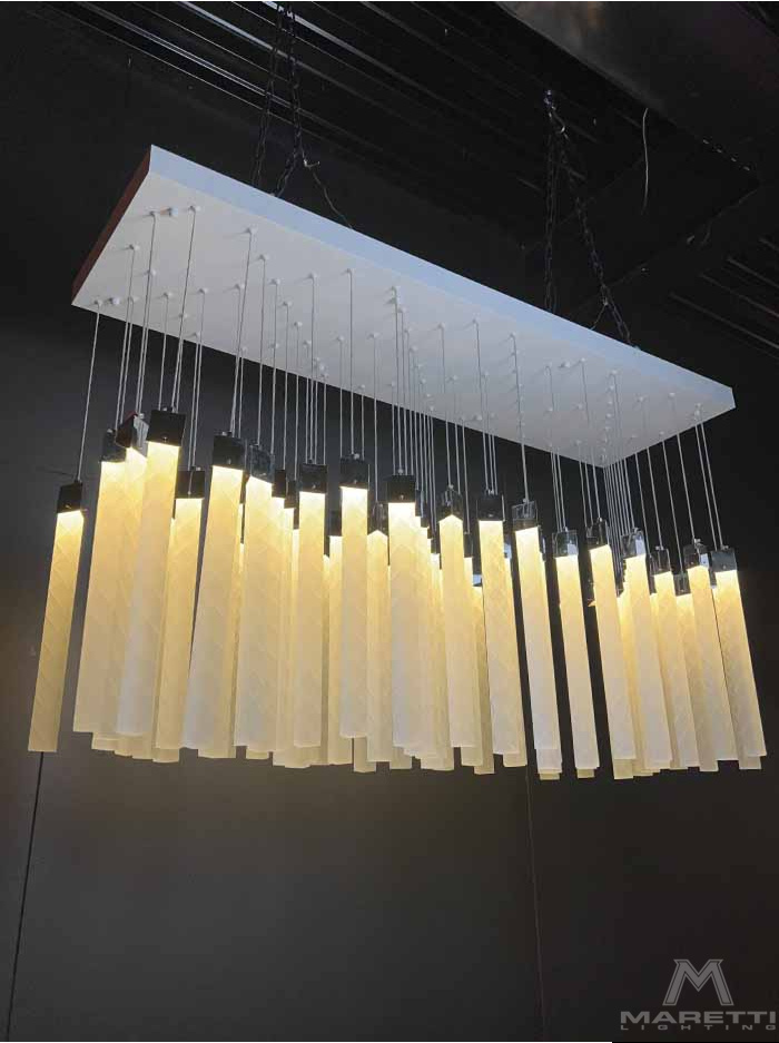 Della hanging lamp 100w 2700k white