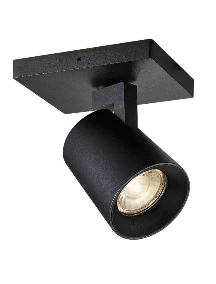 EPIC 50 surface-mounted luminaire 1-light black