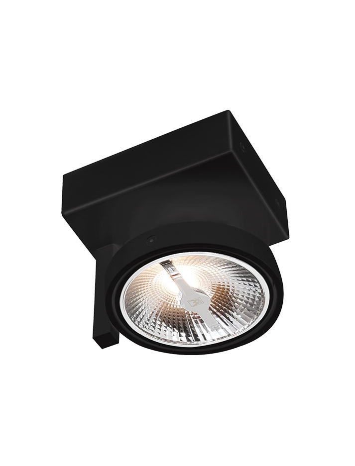 CHIQUE 111 surface-mounted luminaire 1-light black