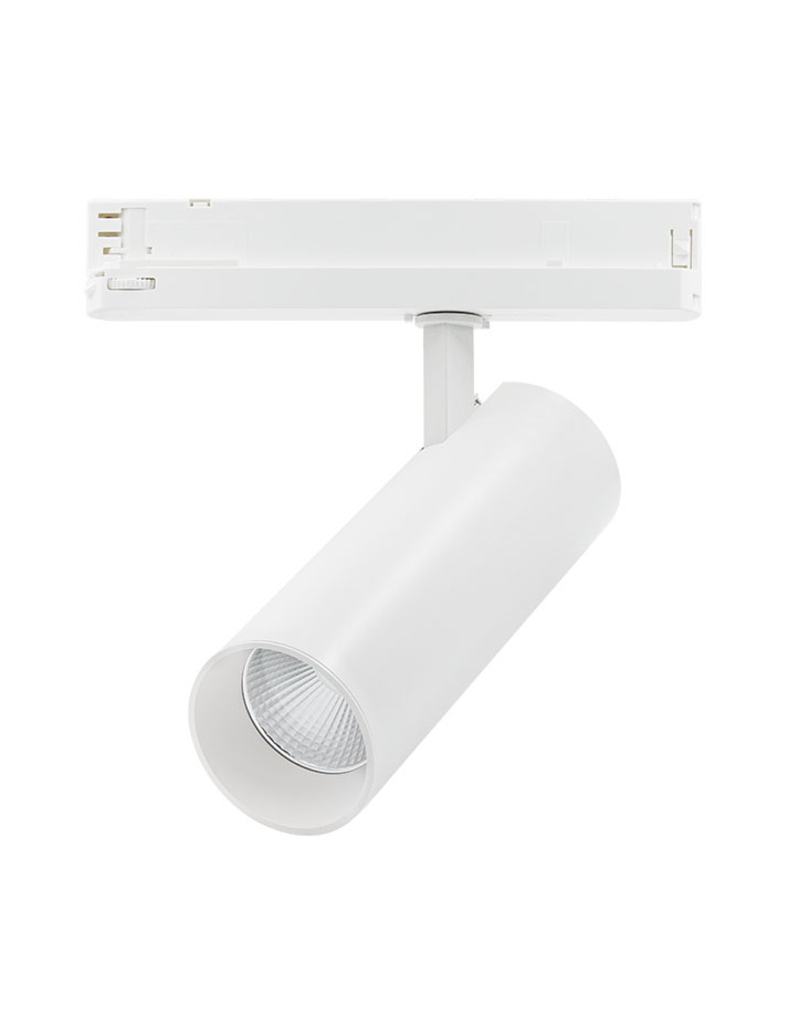 KODIAK 70 track spot 3-phase 20W 2700K 1400lm white phase cut-off dimmable - Railverlichting