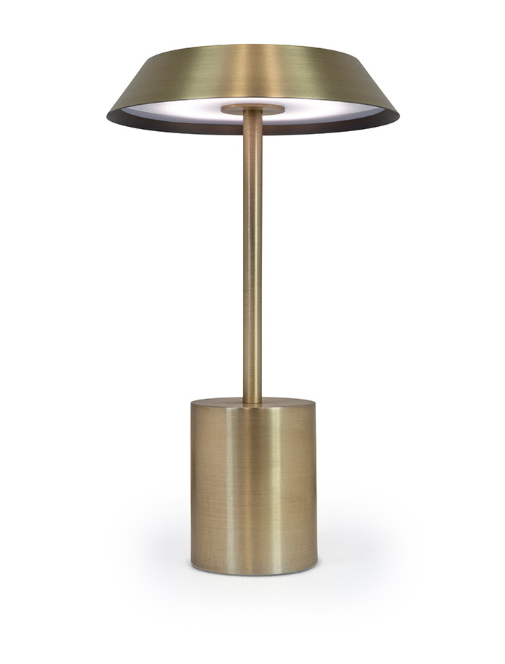 BISTRO bronze rechargeable table lamp - Tafellampen