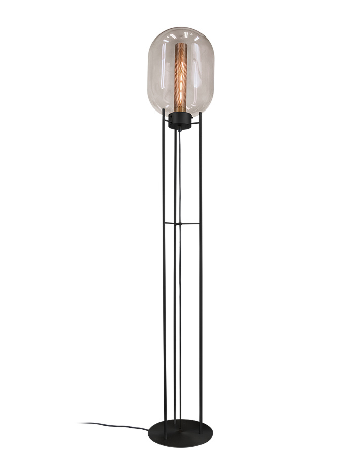 Rivington Glass floor lamp black designed by Brands-Concept - Vloerlampen