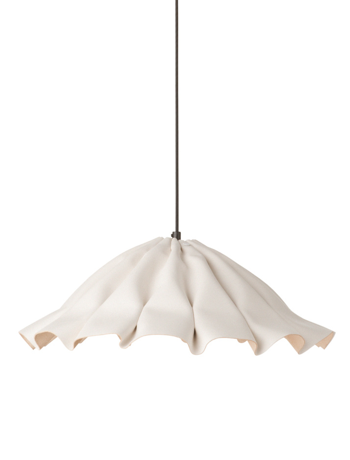 Lude M white hanging lamp designed by Piet Boon - Hanglampen