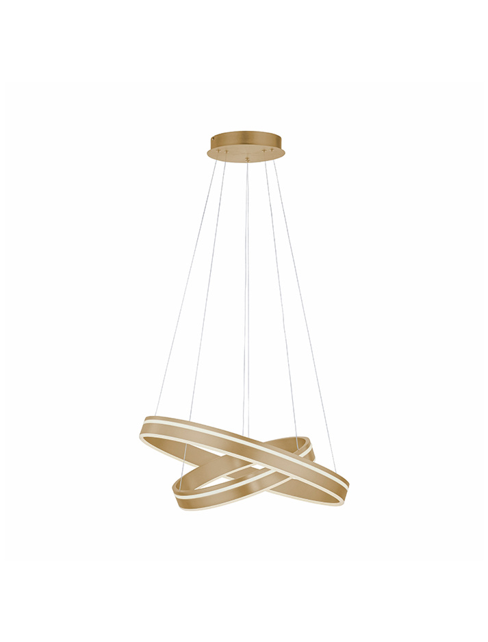 AVISIO hanging lamp 65W 2700-5000K matt brass - Hanglampen