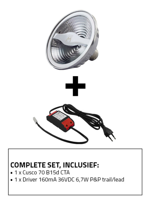 Cusco 70 b15d CTA set met driver
