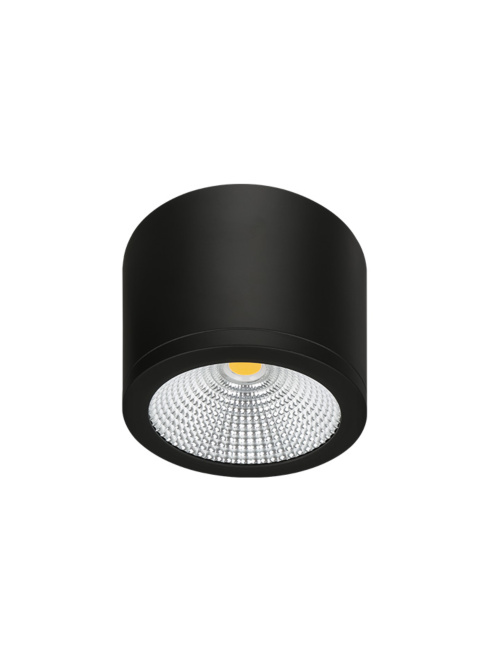 FORNELLO surface mounted spotlight 25W 3000K black IP54