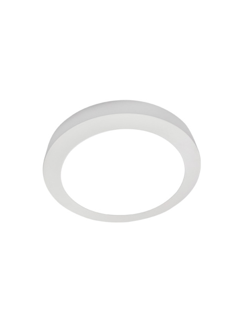 Zenith plafonnière 18W rond wit
