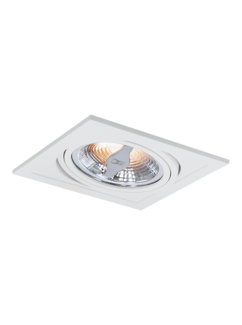 Troy 70 inbouwspot 1-l wit set inclusief CTA lichtbron en driver - achter inklik model