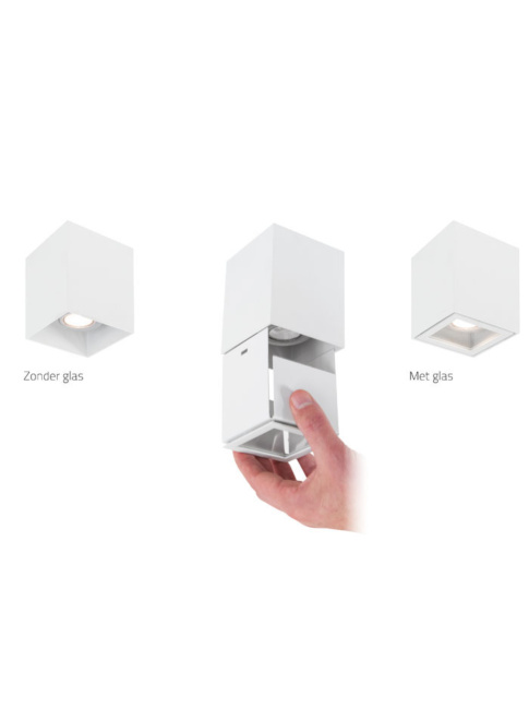 Qbo 50 opbouwarmatuur chroom