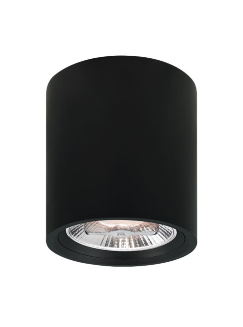 Marino 111 1-light dali black surface-mounted luminaire