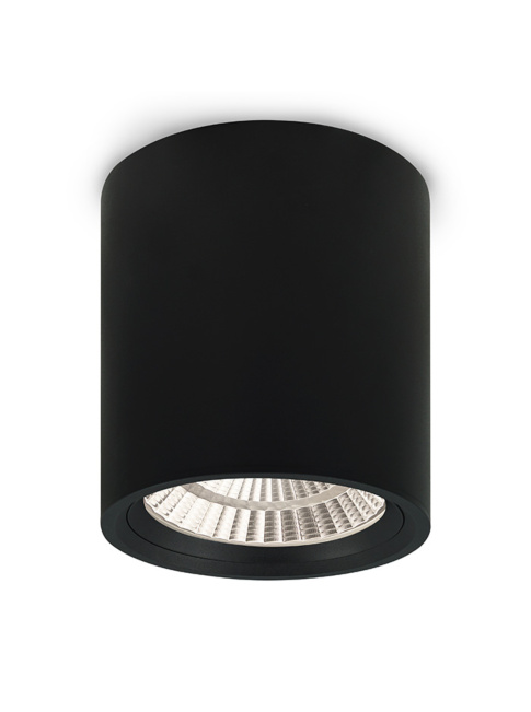 Marino 111 1-light dali santiago black surface-mounted luminaire