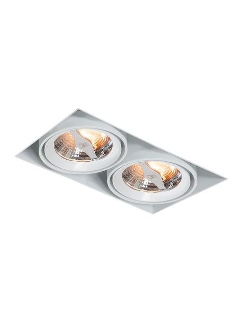 Portofino 70 XS recessed luminaire 2-light white