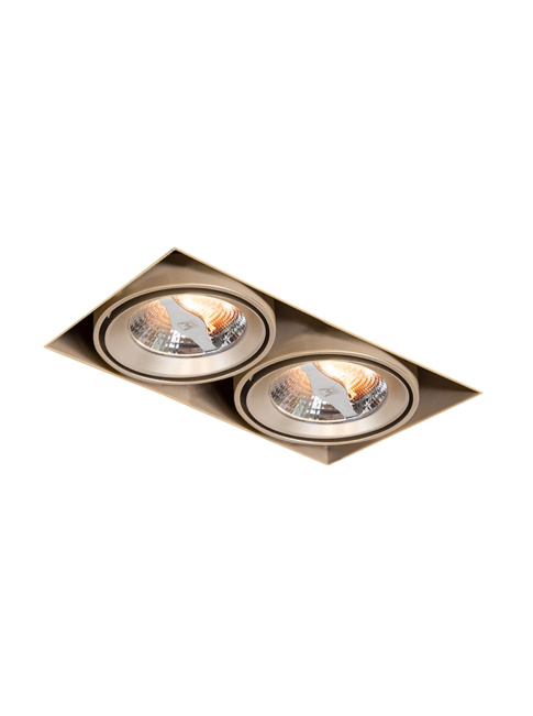 Portofino 70 XS 2-light champagne built-in luminaire
