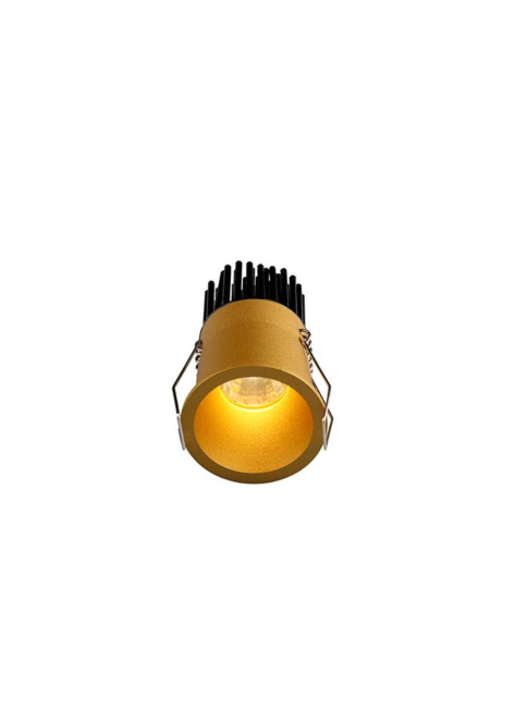 Tresto gold built-in luminaire