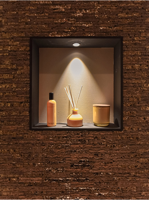 Tresto recessed luminaire black