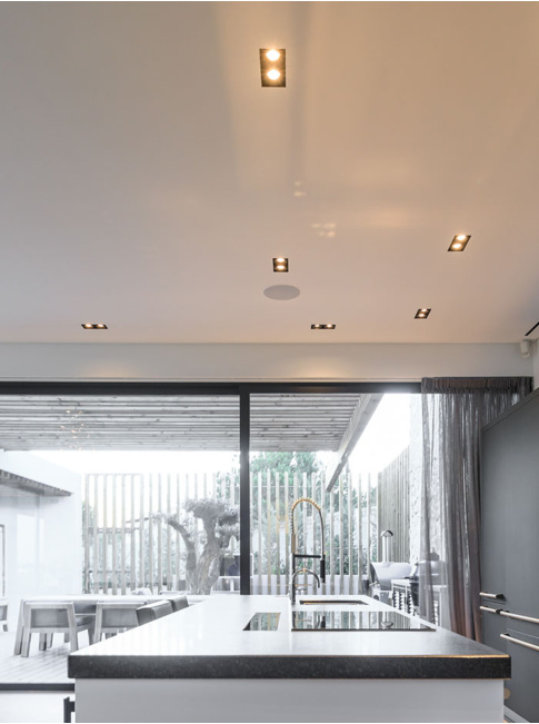 Troy 70 recessed luminaire 2-light white