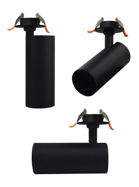 Kodiak 50 inbouwarmatuur GU10 zwart