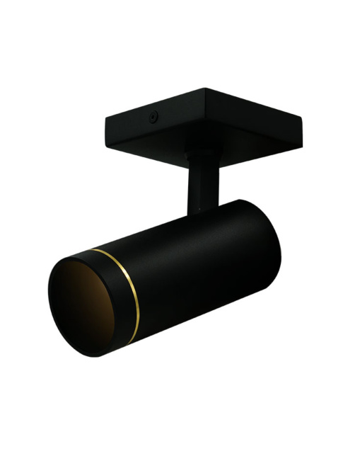 Scope 50 1-light black surface-mounted luminaire designed by Mariska Jagt