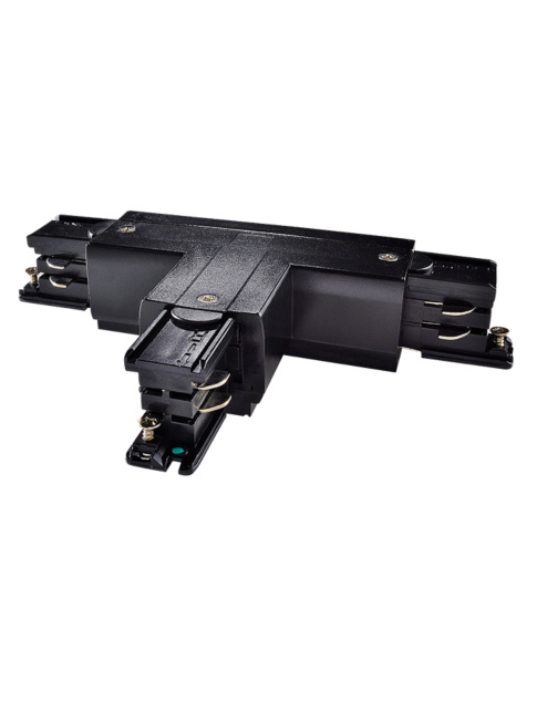 MAR-TRACK 3-phase tee left black - Railverlichting