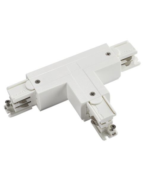 MAR-TRACK 3-phase tee left white - Railverlichting