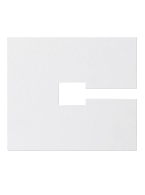 ONE-TRACK 1-phase ceiling cover white - Railverlichting
