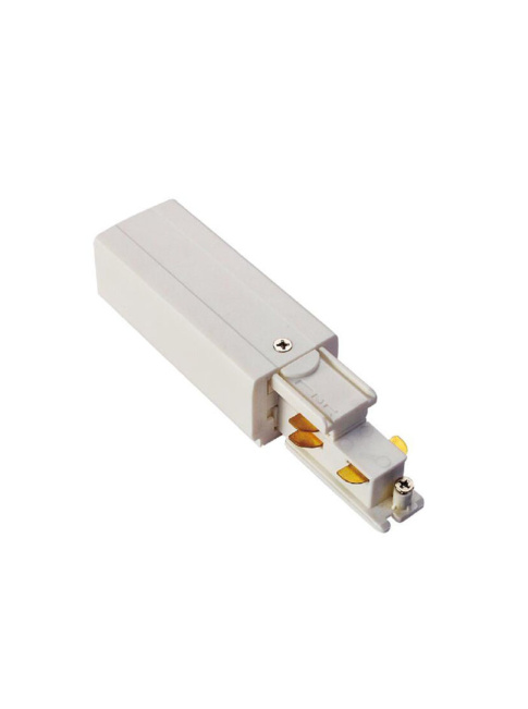 MAR-TRACK 3-phase DALI connector left white