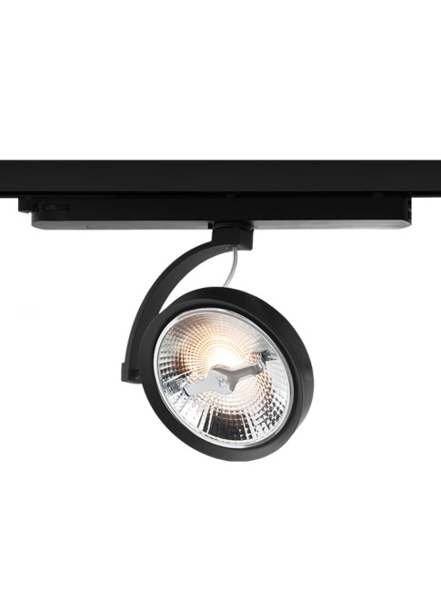Knox 111 3-fase railspot zwart dali2 dimbaar