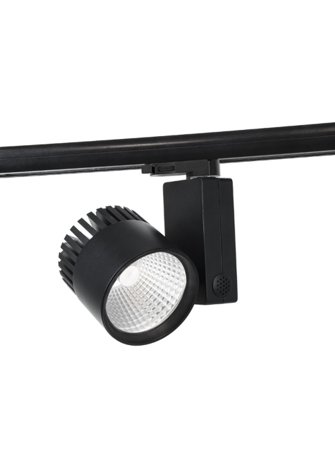 Predator 3-phase rail spotlight 60° black