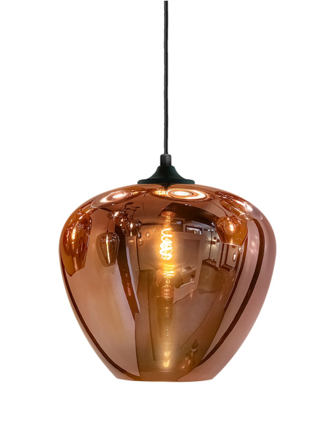 TULIP pendant lamp 1-light d:40cm copper