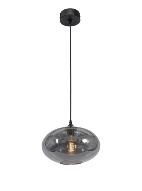Moreno hanglamp 1-lichts smoke d:320 h:190mm