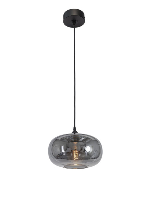 Moreno hanglamp 1-lichts smoke d:280 h:160mm