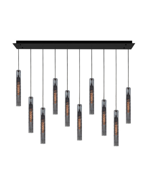 ICON hanglamp 10-lichts smoke