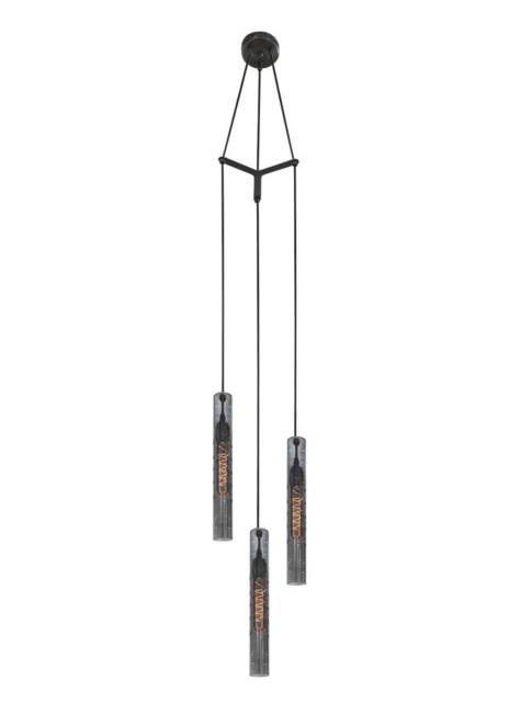 ICON pendant light 3-light smoke