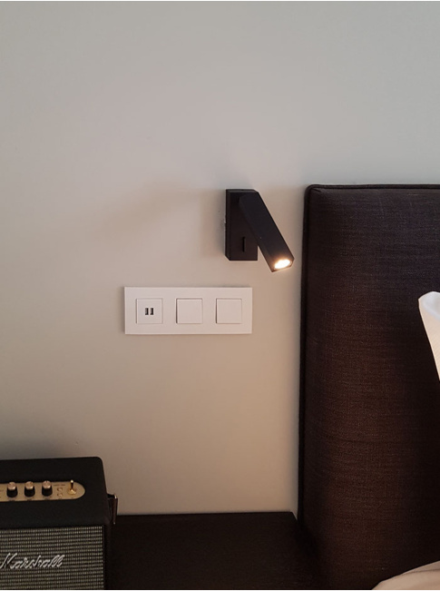 Espia wall lamp bronze
