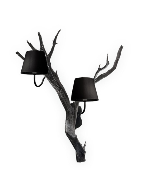 OAK wall lamp 2-light black Designed By Eric Kuster