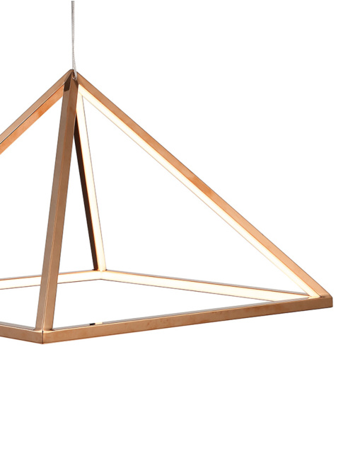 Pythagoras hanglamp 35W 2700K koper